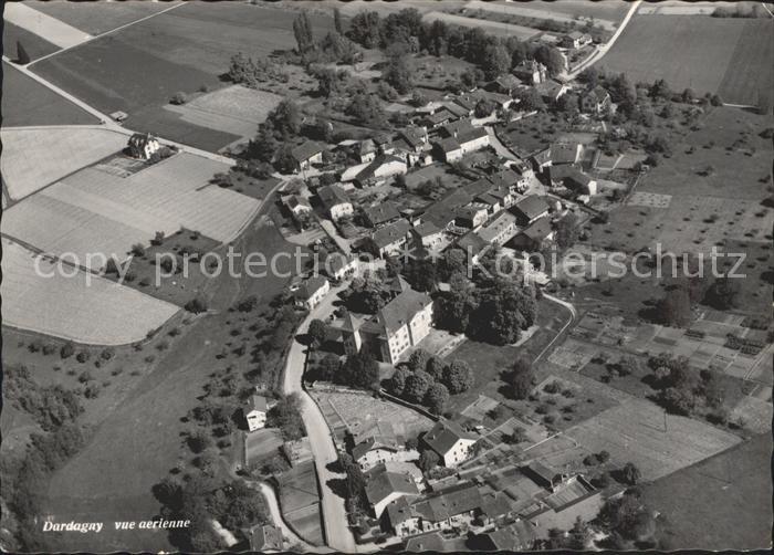 Dardagny Fliegeraufnahme