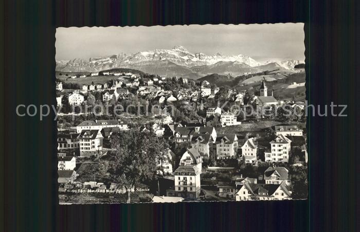 Herisau AR Panorama mit Saentis