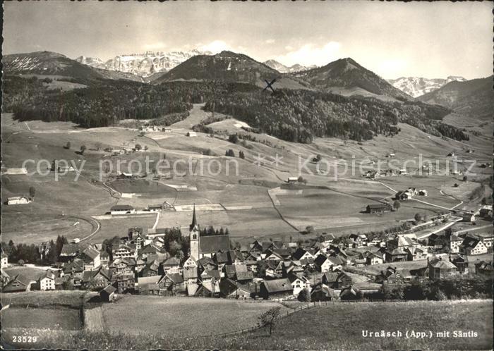 Urnaesch AR mit Saentis