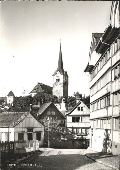 Herisau AR Dorfpartie Kirche