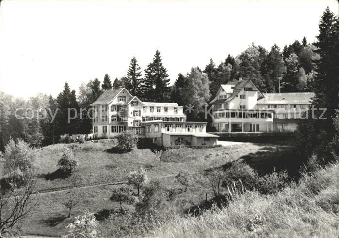 Walzenhausen AR Ev Sozialheim Sonneblick