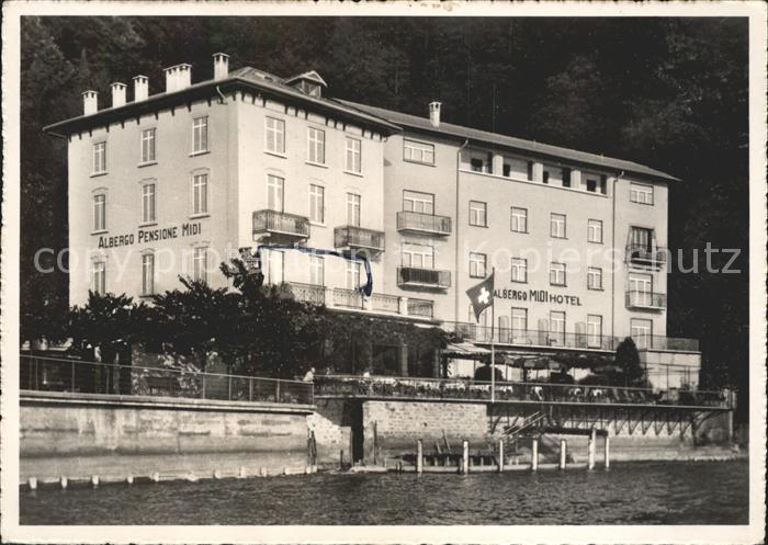 Lugano TI Hotel du Midi au Lac