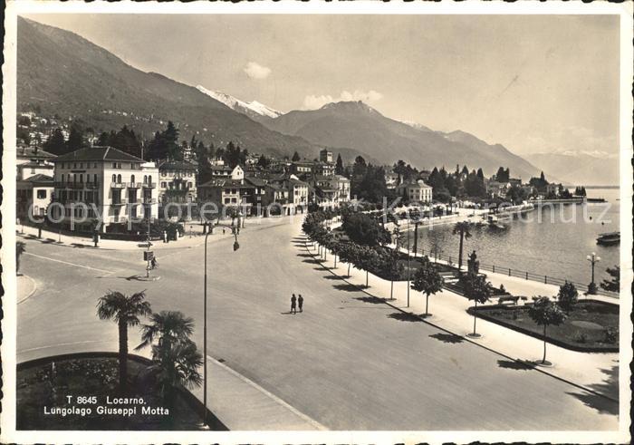 Locarno TI Lungolago Giuseppi Motta