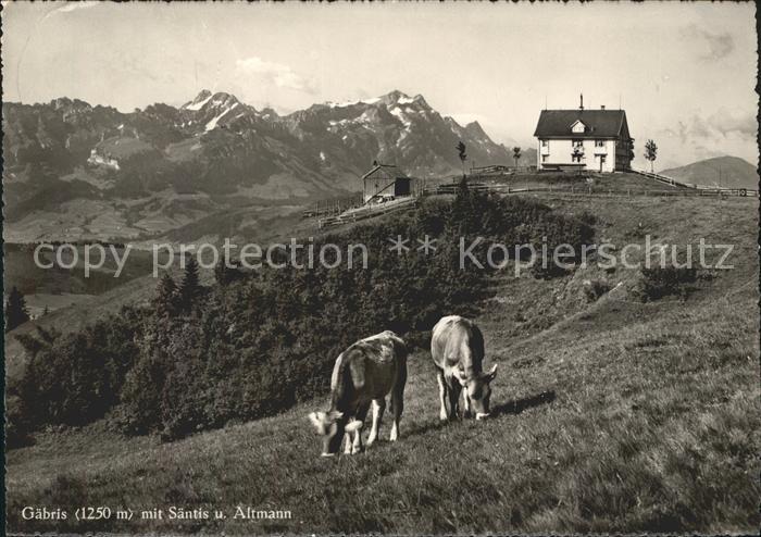 Gaebris mit Saentis und Altmann