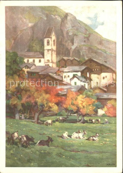 Niedergesteln im Herbst Künstlerkarte Marie Rolle