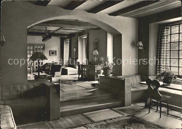 Evolene Hotel de la Dent Blanche Le Salon