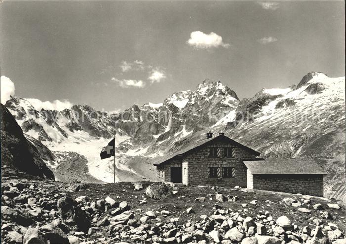 Bergell Albignahuette Schutzhuette Bernina Alpen