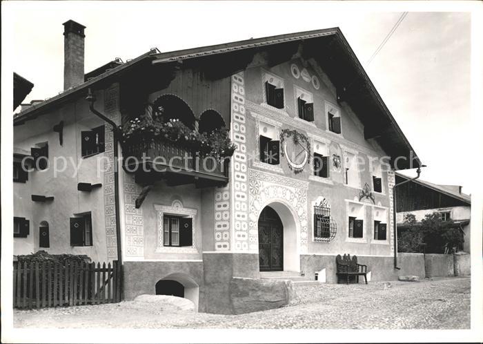 Schuls GR Engadiner Haus