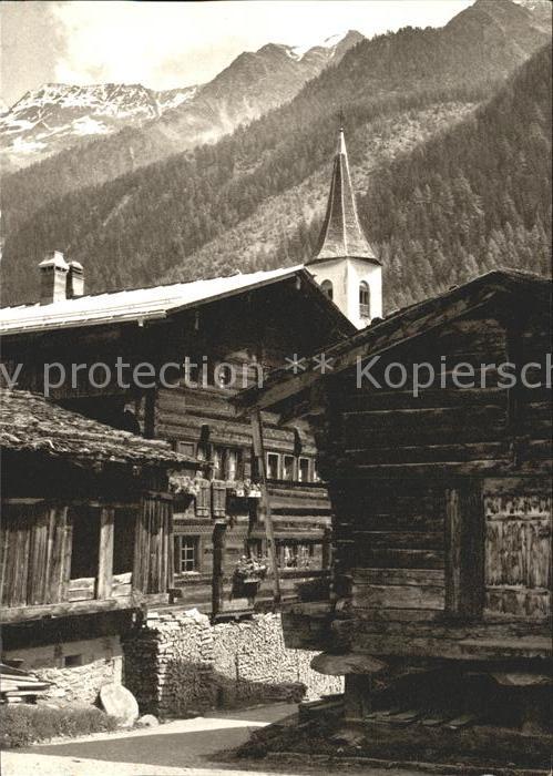 Kippel Dorfpartie Kirchturm Blaukreuz Jugendwerk