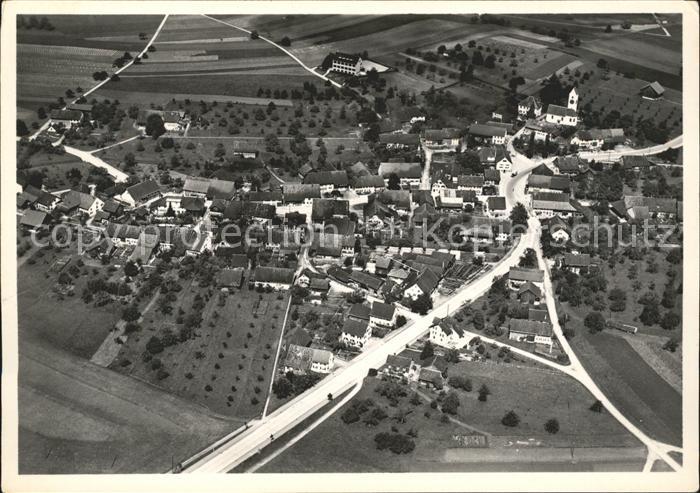 Hettlingen Winterthur Fliegeraufnahme