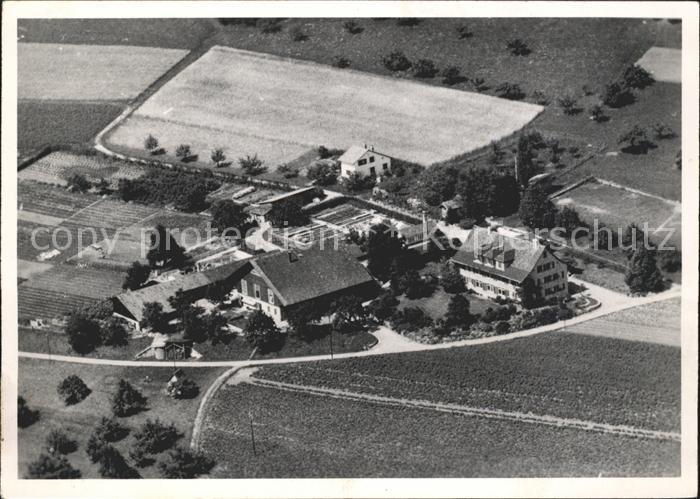 Dielsdorf Pestalozzihaus Burghof Fliegeraufnahme