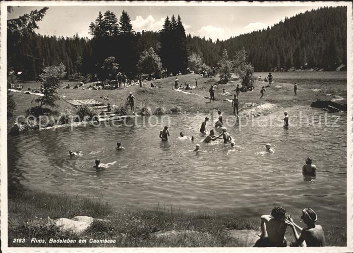 Flims Waldhaus Badevergnuegen am Caumasee