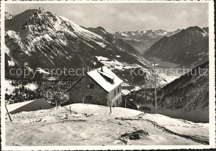 Berninabahn Alp Gruem mit Puschlavblick