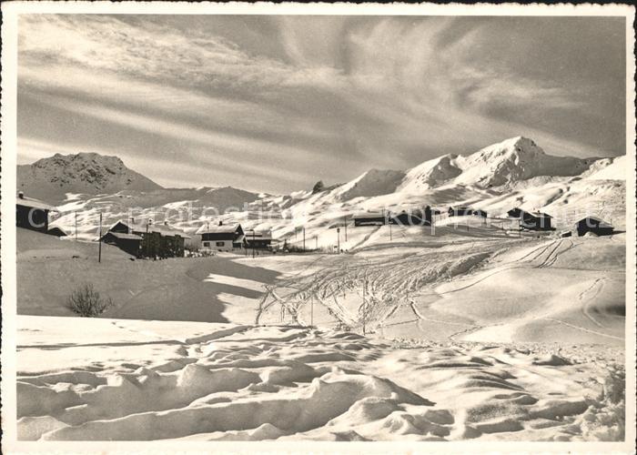 Arosa GR Inner Arosa mit Hoernli