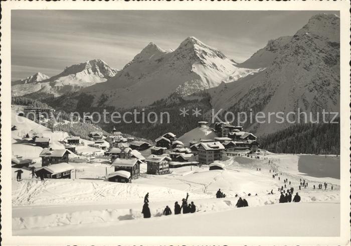 Arosa GR Inner Arosa mit Furkapass