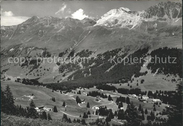 Lenzerheide Valbella Schwarzhorn Urdentuerkli und Weisshorn