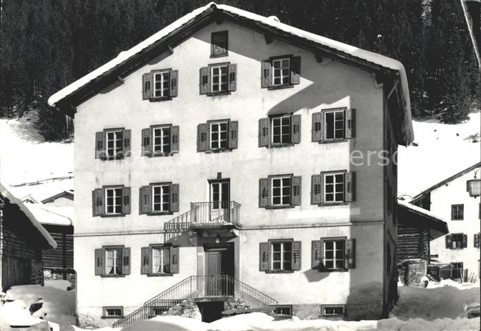 Tinizong Ferienlager Krone Oberhalbstein