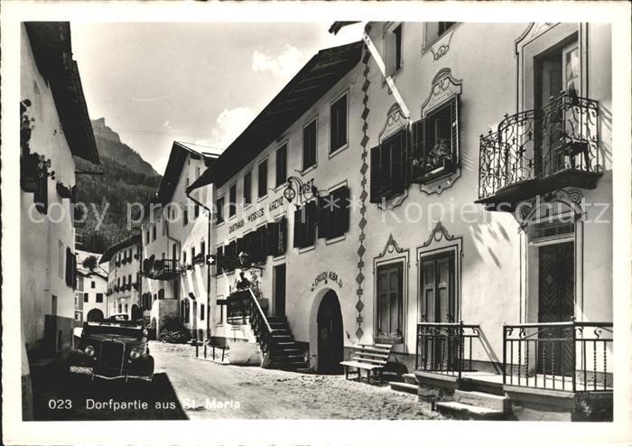Sta Maria Muestair Dorfpartie