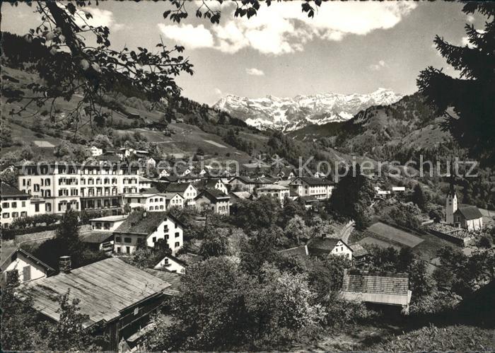 Seewis GR mit Scesaplana