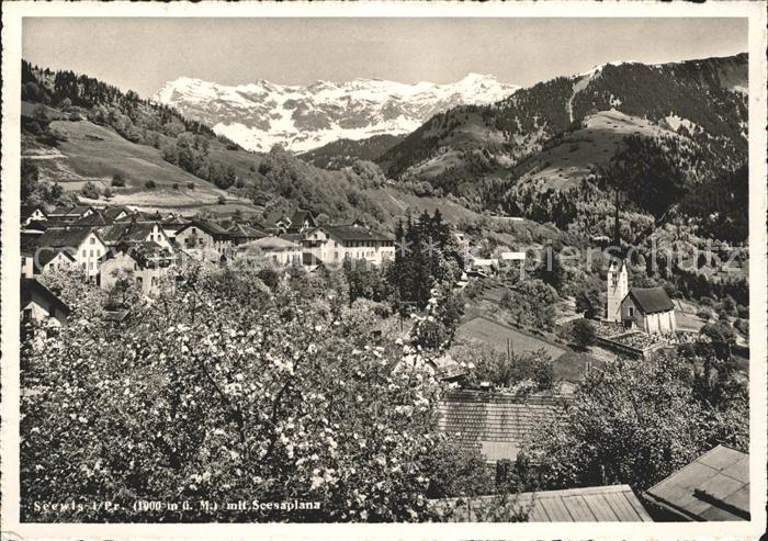 Seewis GR mit Scesaplana