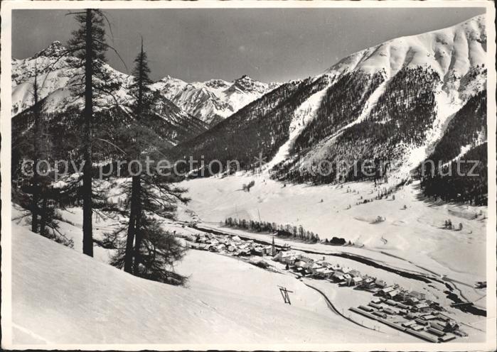 S-chanf mit Piz d Esan