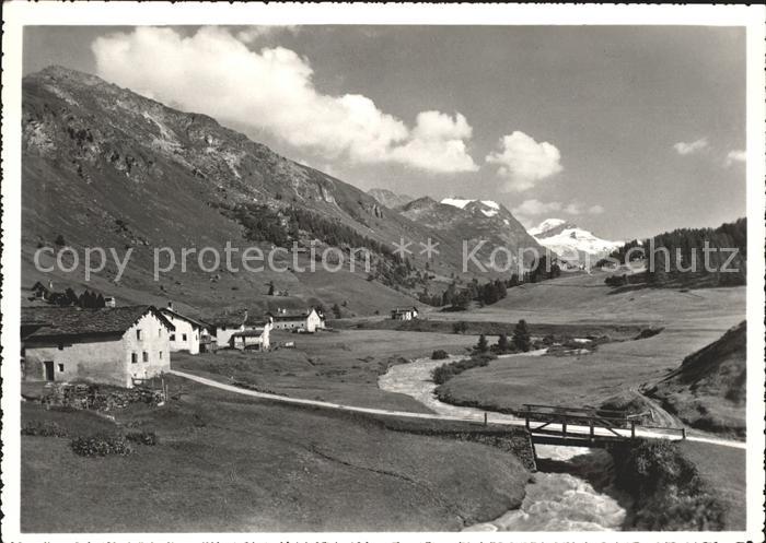 Fex-Platta mit Chapuetschin und Piz Tremoggia