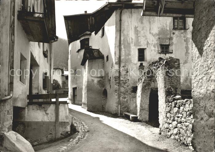 Sta Maria Muestair Partie an der alten Umbrailstrasse