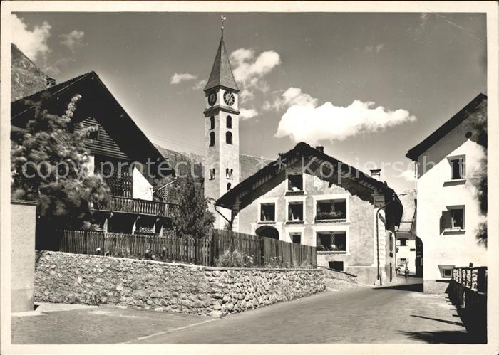 Silvaplana GR Dorfpartie