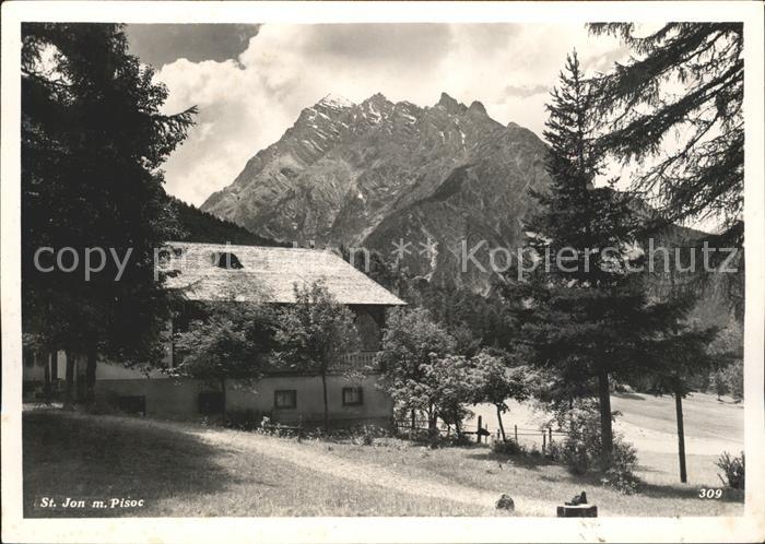 Schuls GR St Jon mit Pisoc