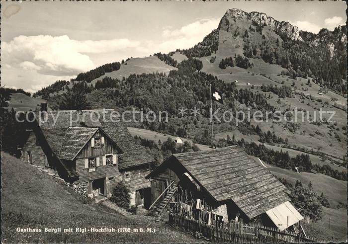 Rigi Hochflue Gasthaus Bergli