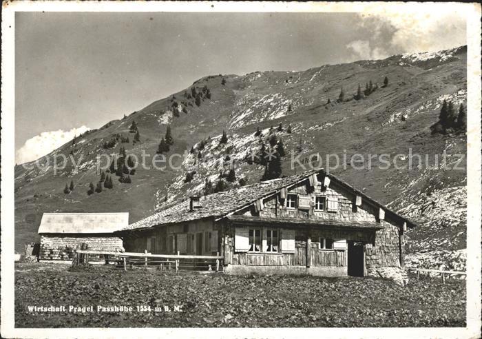 Muotathal Wirtschaft Pragel-Passhoehe