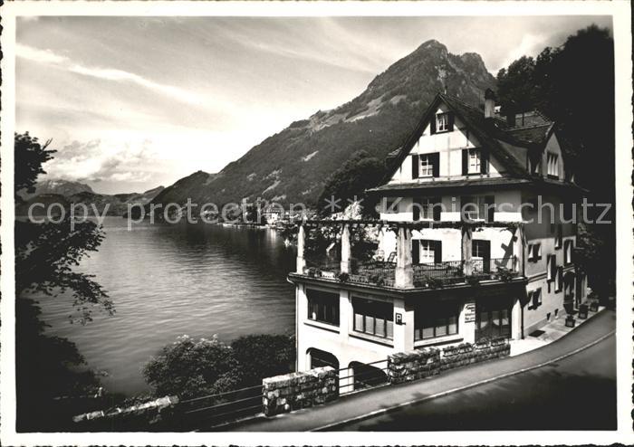 Gersau Vierwaldstaettersee Hotel Seehof Pilatus und Seeblick