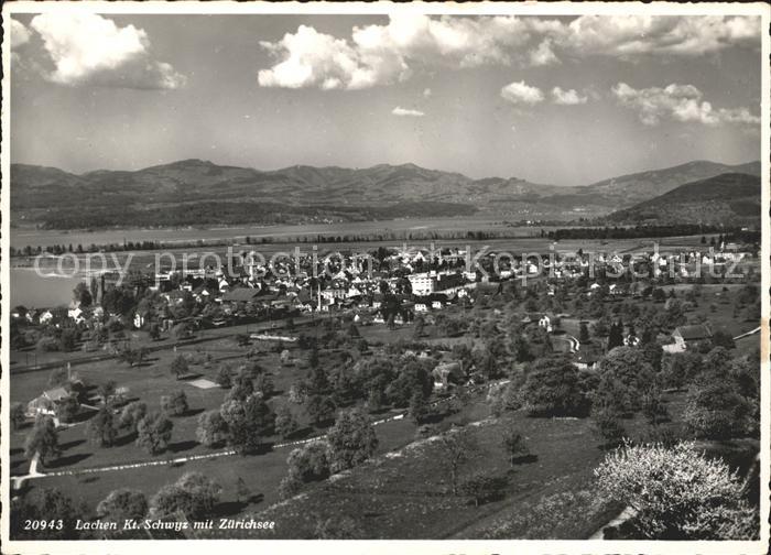 Lachen SZ mit Zuerichsee