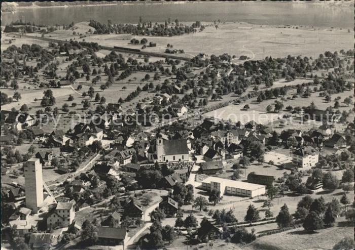 Steinen SZ Fliegeraufnahme mit See