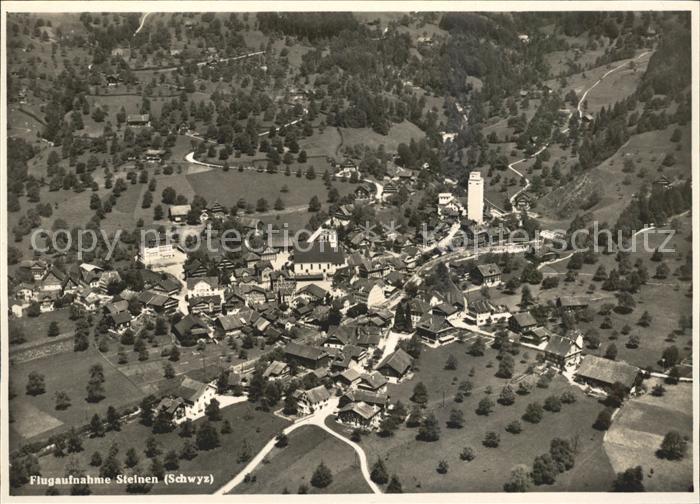 Steinen SZ Fliegeraufnahme