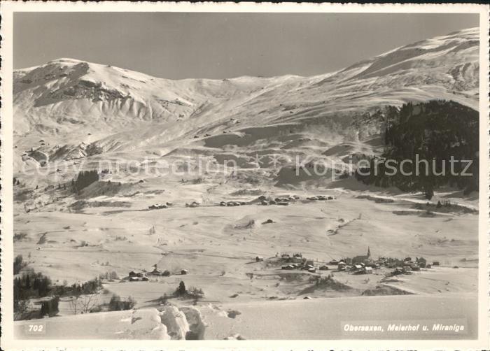 Obersaxen GR Meierhof Miraniga