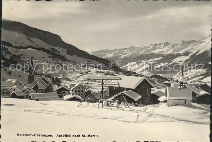 Meierhof Surselva Obersaxen St. Martin