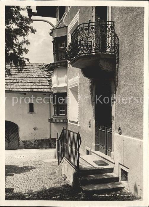Pontresina Buendnerhaus