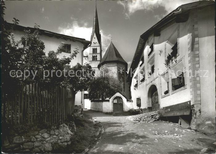 Sta Maria Muestair Dorfpartie Kirche