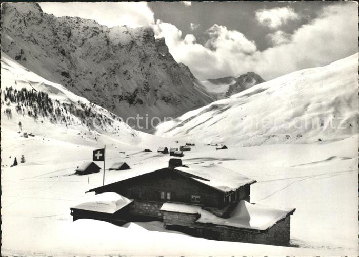 Oberhalbstein Berghaus Radons ob Savognin Piz Forbisch