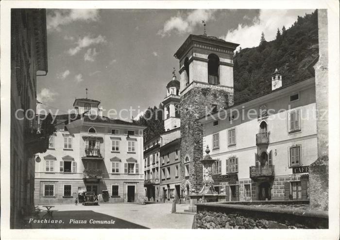 Poschiavo Piazza Comunale