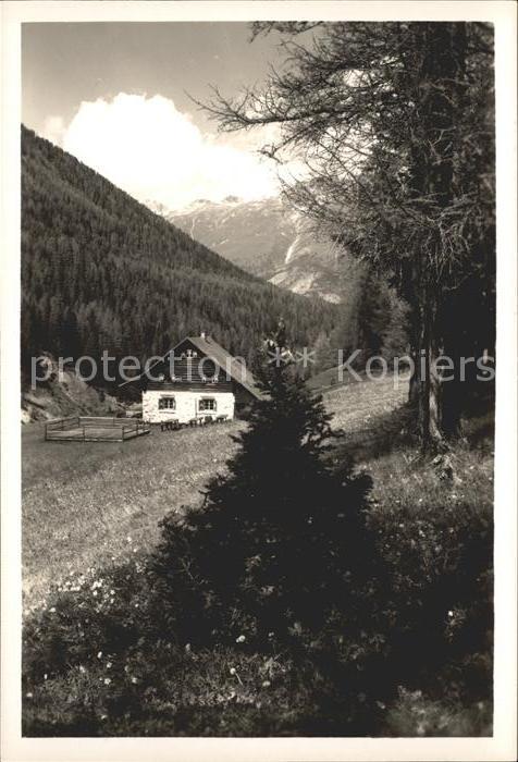 Zernez GR Parkhuette Varusch Nationalpark Scanfs-Zuoz