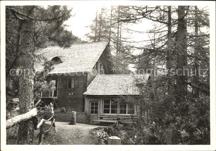 Zernez GR Blockhaus Cluozza Nationalpark