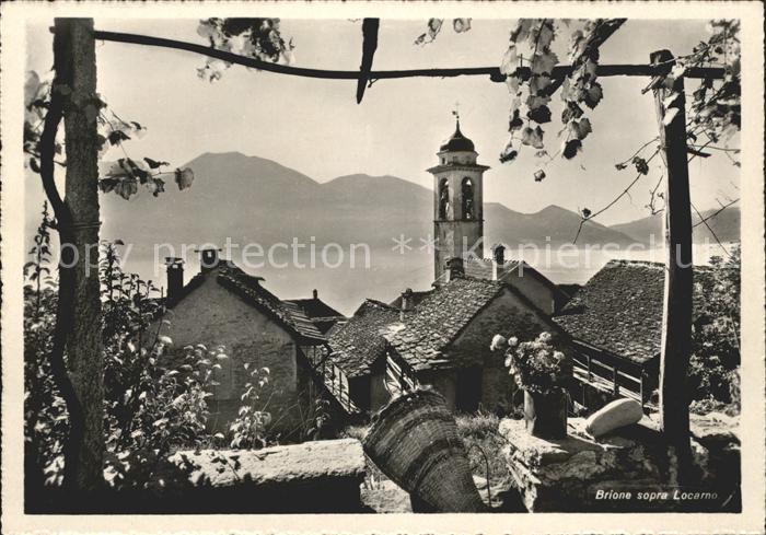 Brione Dorfpartie Kirche