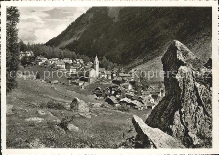 Bosco Gurin Dorfblick