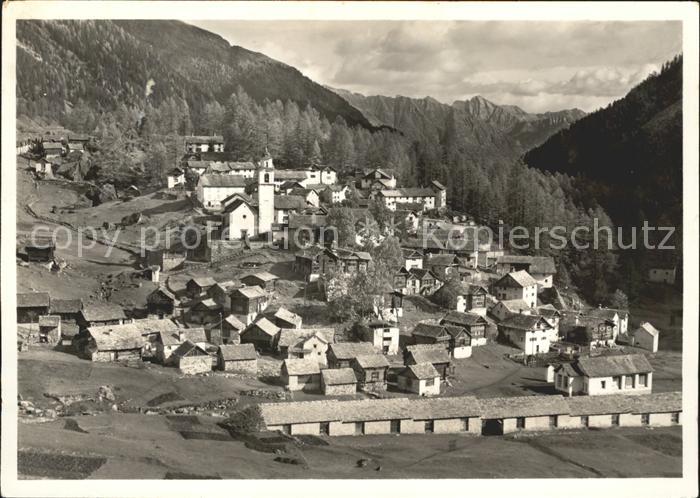 Bosco Gurin Totalansicht