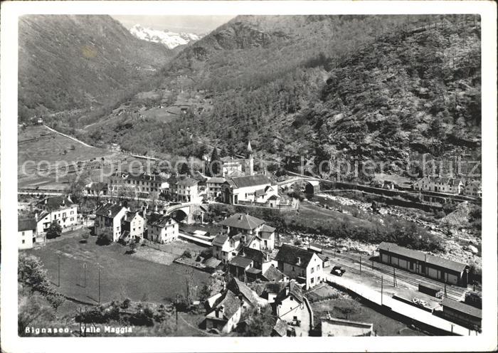 Bignasco Panorama Valle Maggia