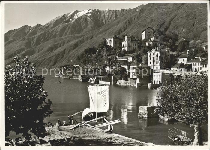 Ascona TI Panorama Lago Maggiore Collina S Michele