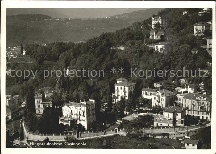 Castagnola-Cassarate Fliegeraufnahme
