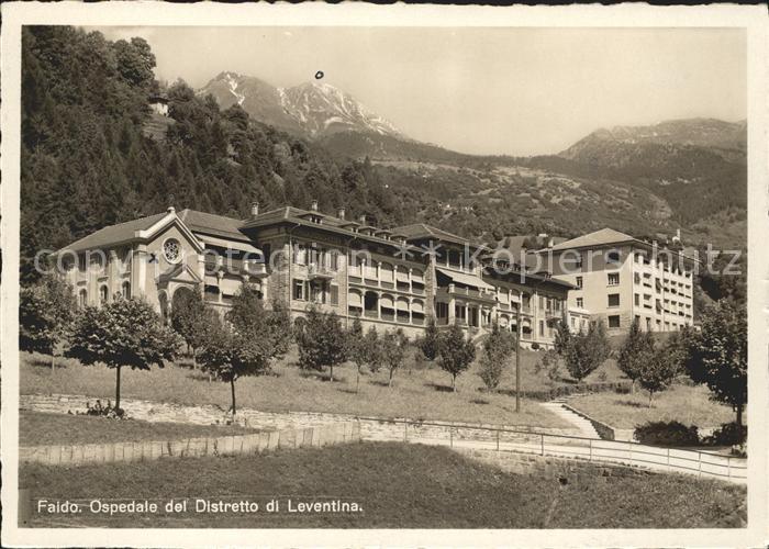 Faido Ospedale del distretto di Leventina